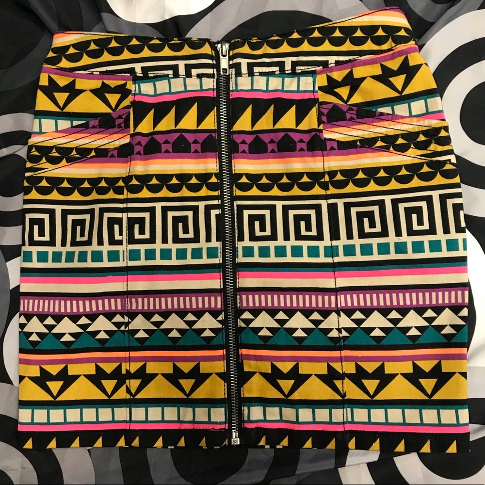 Divided by H&M Multi colored mini Skirt